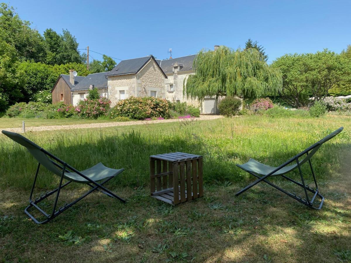 Gite De La Cale De La Clauderie Rigny-Ussé Exteriér fotografie